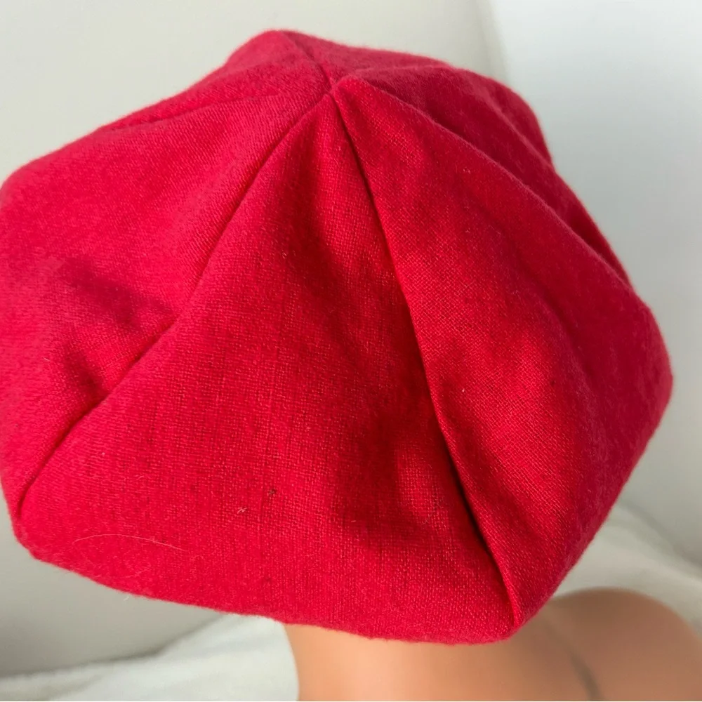 Gymboree Pink Barret Cap‎ with Tan Flower 8 and Up
